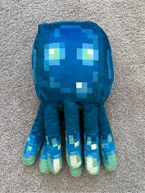 Minecraft Squid Glow-In-The-Dark Plush